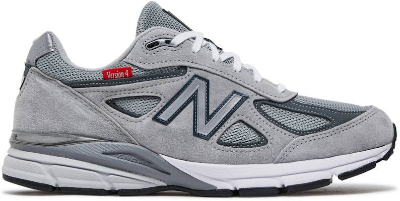 New Balance 990v4 Made In USA 'Red Label Grey' - M990VS4 - Novelship new balance 990 v4