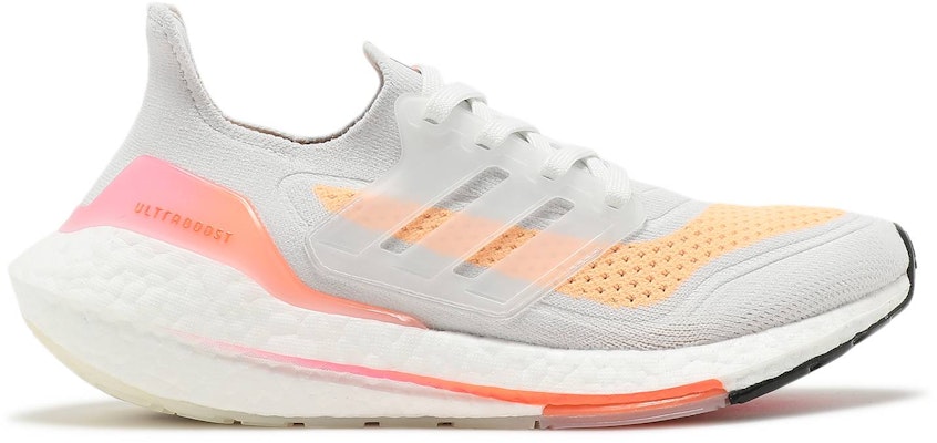 White and deals orange ultra boost