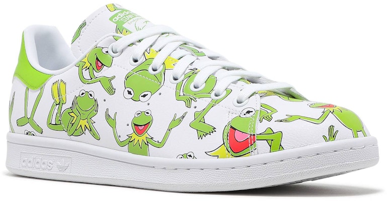 The Muppets x adidas Stan Smith 'Kermit The Frog Allover Print' - FZ2707 - Novelship