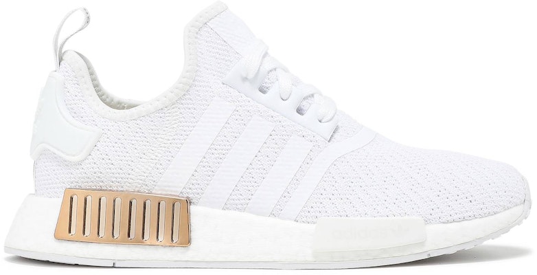 Women adidas NMD R1 White Copper Metallic FV1788 FV1788