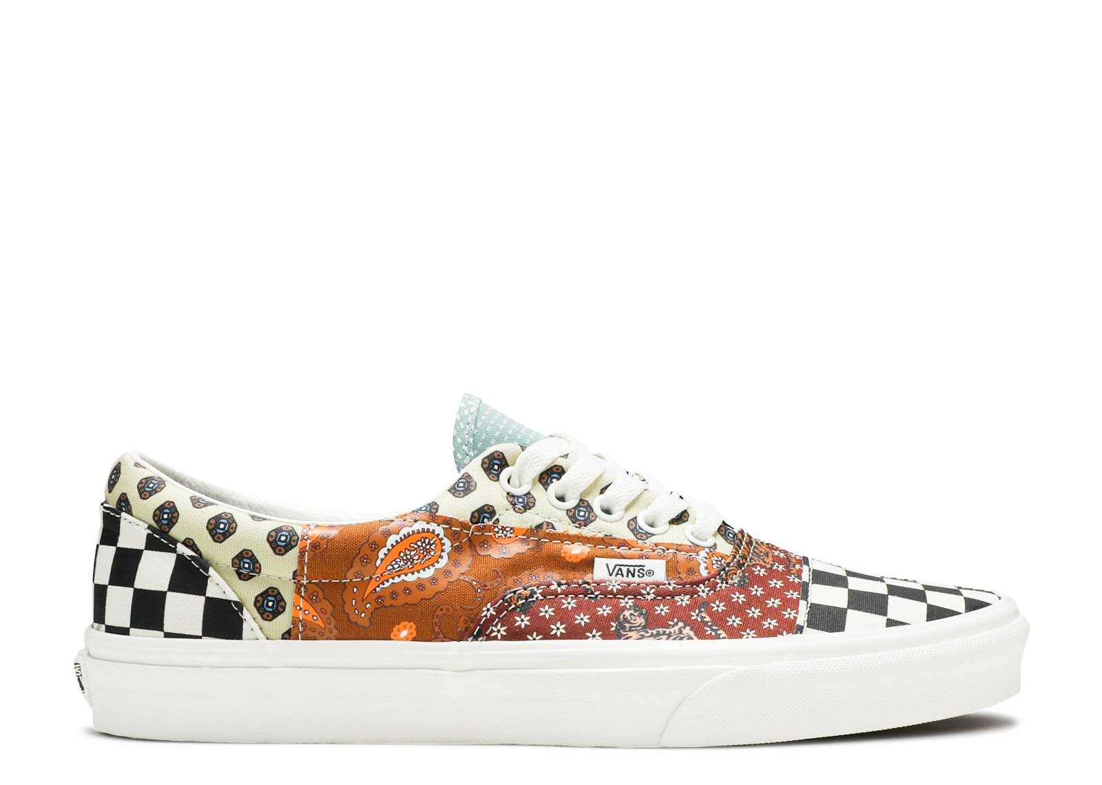 vans era tiger patchwork
