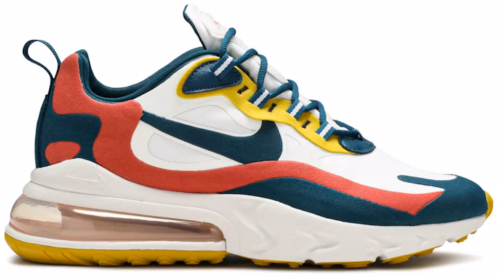 Nike Air Max 270 React 'Putih Turquoise Kuning' CT1264-103 Buy Nike Air Max 270 React 'Putih Turquoise Kuning' CT1264-103