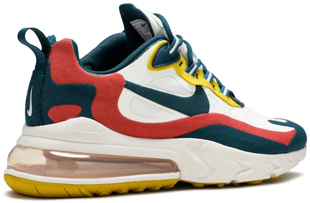 Nike Air Max 270 React 'Putih Turquoise Kuning' CT1264-103 Lookbook Nike Air Max 270 React 'Putih Turquoise Kuning' CT1264-103