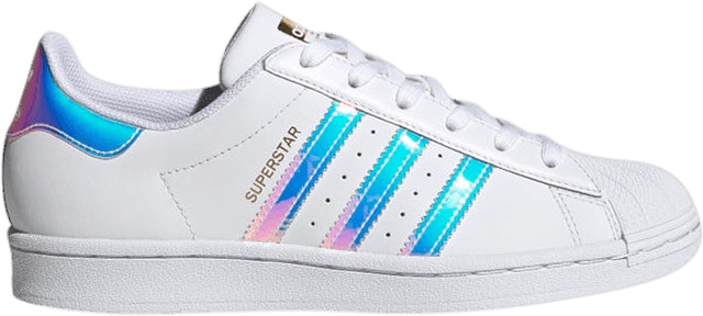 Adidas iridescent superstars womens clearance
