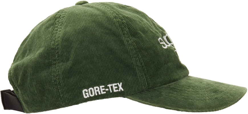 Supreme GORE‑TEX Corduroy Classic Logo 6‑Panel Green - Novelship