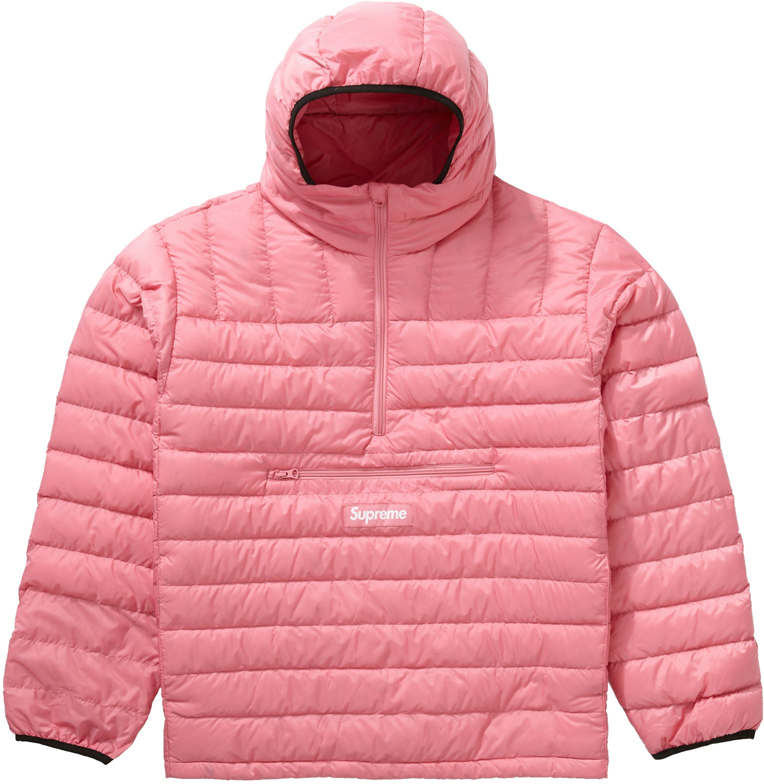 Supreme Micro Down Half Zip Hooded Pullover (FW21) Pink - Novelship