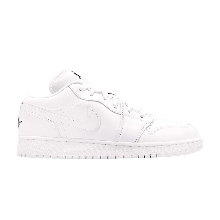 white jordan low cut