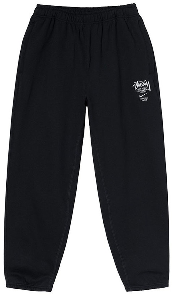 Nike x Stüssy International Sweatpants Black (Asia Sizing) - DC4228-010 ...