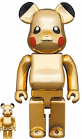 Buy Bearbrick Sorayama x 2G 100% & 400% Set Gold Ver Buy Bearbrick Sorayama x 2G 100% & 400% Set Gold Ver