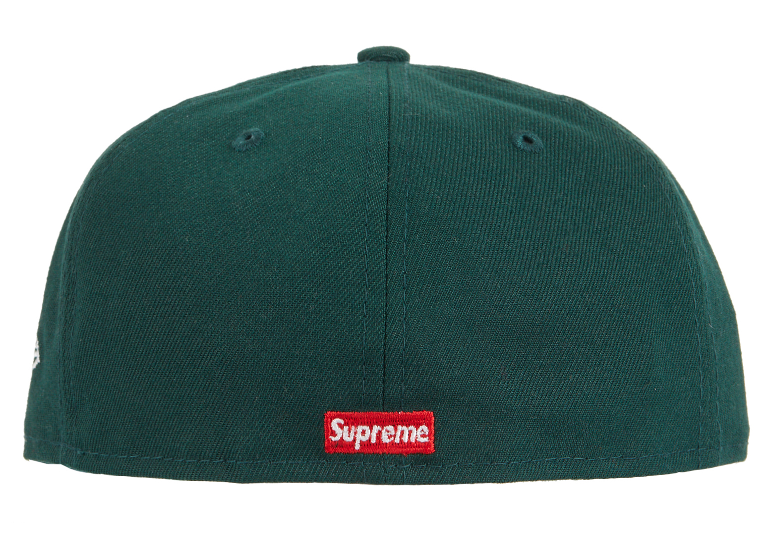 Supreme World Famous Box Logo New Era Dark Green - Novelship