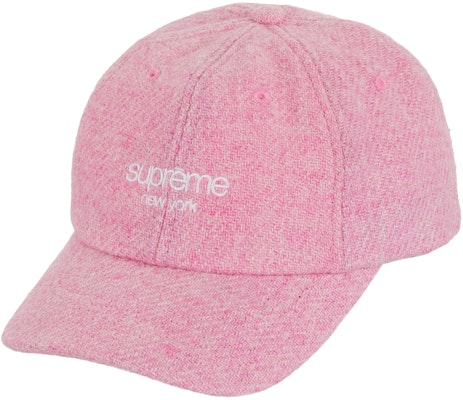 Supreme Harris Tweed Classic Logo 6‑Panel Pink - Novelship