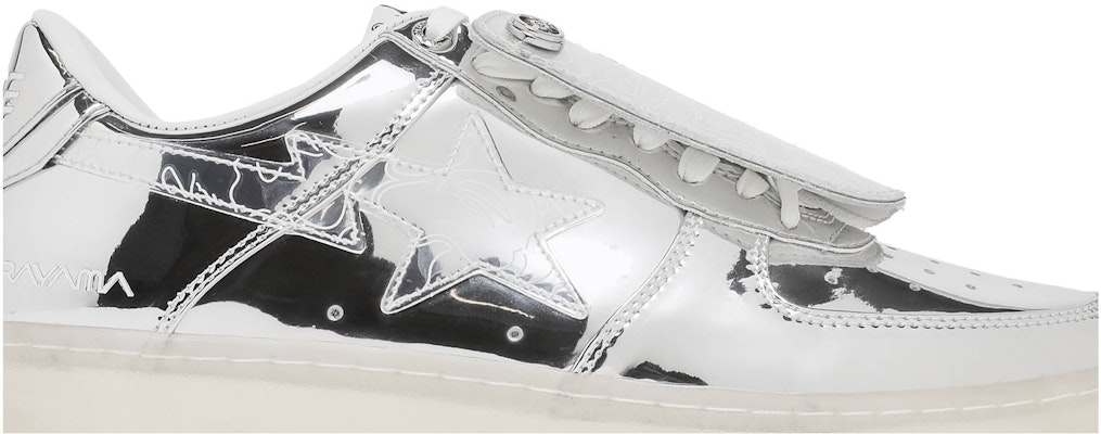 Hajime Sorayama x A Bathing Ape Bape Sta Low 'Silver' 1H23191950 SLV / 001FWH231950_SVR Order Hajime Sorayama x A Bathing Ape Bape Sta Low 'Silver' 1H23191950 SLV / 001FWH231950_SVR