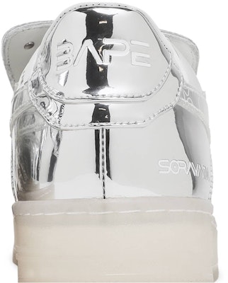 Hajime Sorayama x A Bathing Ape Bape Sta Low 'Silver' 1H23191950 SLV / 001FWH231950_SVR Sizing Hajime Sorayama x A Bathing Ape Bape Sta Low 'Silver' 1H23191950 SLV / 001FWH231950_SVR
