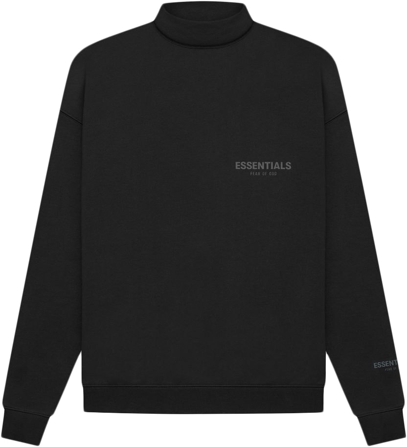 Fear of God ESSENTIALS Core Collection Pullover Mockneck Stretch Limo ...