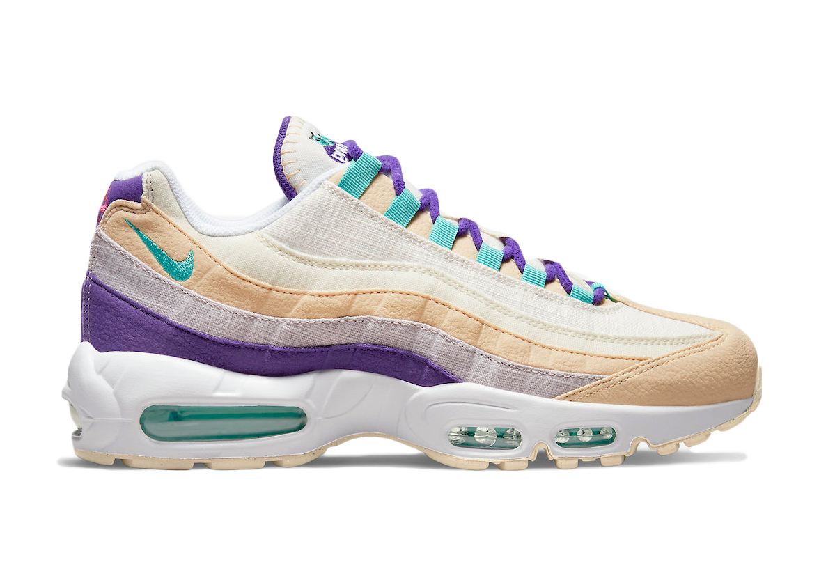 purple and gold air max 95