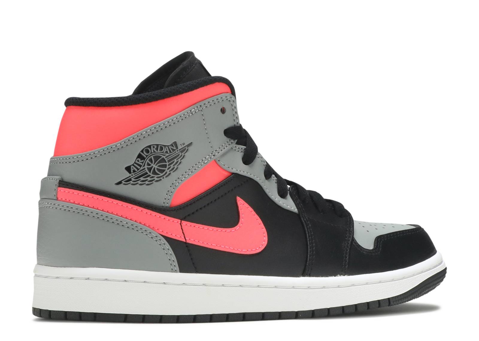 jordan air 1 mid pink and black