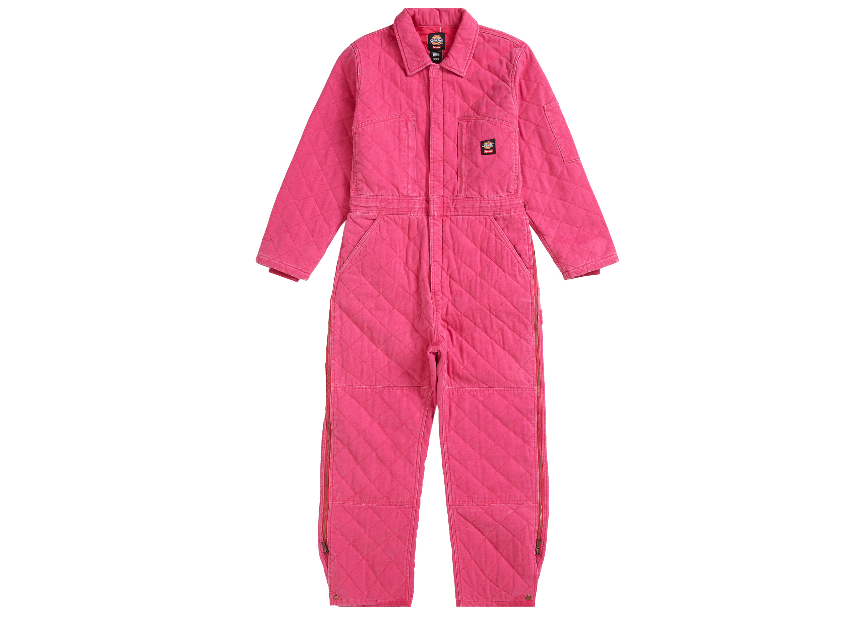 Supreme x Dickies Quilted Denim Coverall Pink - Novelship