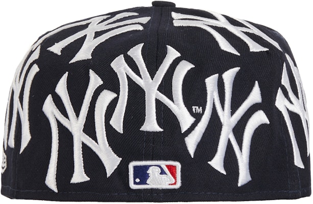 Supreme x New York Yankees x New Era Box Logo Navy - Novelship