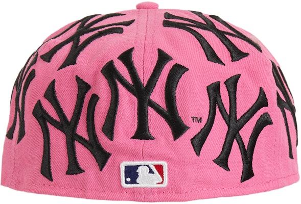 Supreme New York Yankees New Era Box Logo Beanie Pink