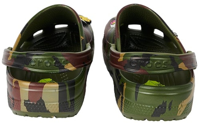 Palace x Crocs Classic Clog 'Jungle Camo' Shop Palace x Crocs Classic Clog 'Jungle Camo'