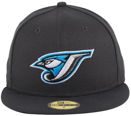 New Era Retro On‑Field Toronto Blue Jays 2004 Hat Club Exclusive 59Fifty  Fitted Hat Graphite - Novelship