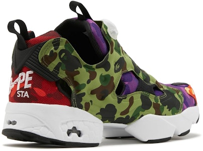 A Bathing Ape x Reebok InstaPump Fury OG 'Multi Camo' Multicolor Q47370 Lookbook A Bathing Ape x Reebok InstaPump Fury OG 'Multi Camo' Multicolor Q47370