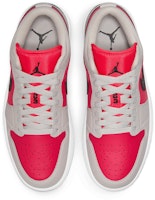 (W) Air Jordan 1 低帮 “淡铁矿红警红” DC0774-060 Lookbook (W) Air Jordan 1 低帮 “淡铁矿红警红” DC0774-060