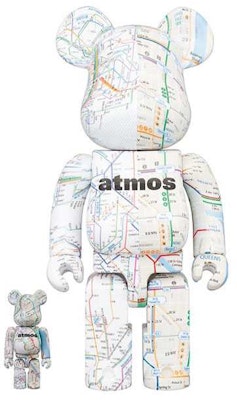 Bearbrick x atmos 'Subway' 100％ & 400％ - Novelship