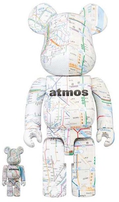 Bearbrick x atmos 'Subway' 100% & 400% - Patung Koleksi Atmos Terhad Buy Bearbrick x atmos 'Subway' 100% & 400% - Patung Koleksi Atmos Terhad