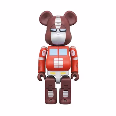 Bearbrick Transformers BAPE 'Optimus Red' 200%