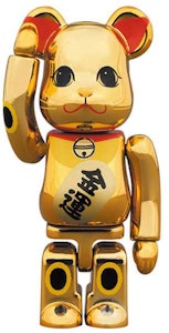 Bearbrick x 招财猫 100% '金运镀金3' Buy Bearbrick x 招财猫 100% '金运镀金3'