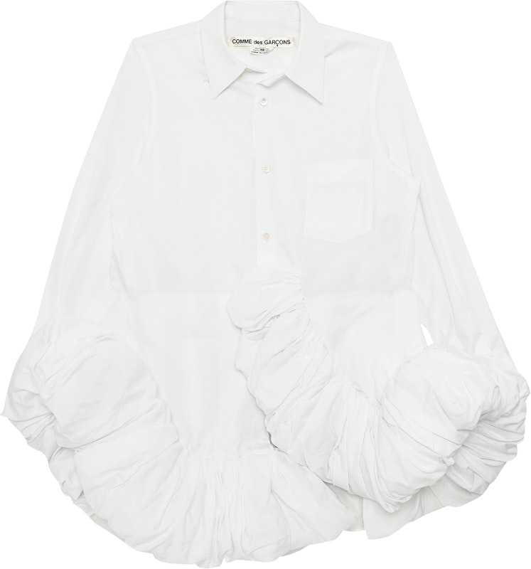 comme-des-garcons-ruffle-bottom-shirt-white
