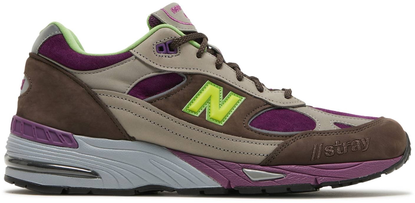 Stray Rats x New Balance 991 Made In England 'Purple' - M991SRG