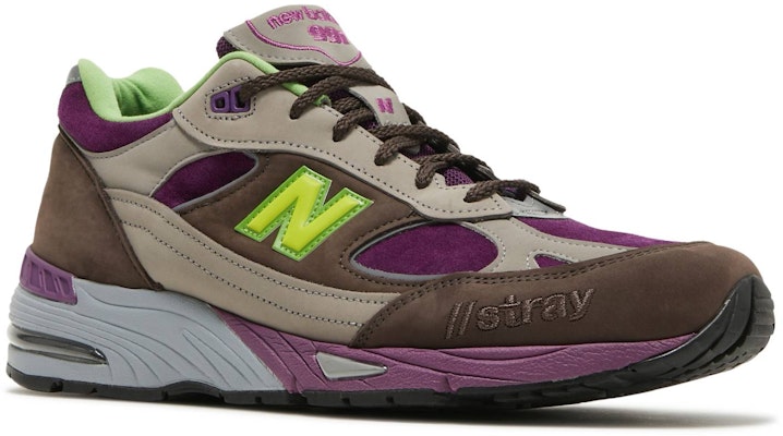 Stray Rats x New Balance 991 Made In England 'Purple' - M991SRG