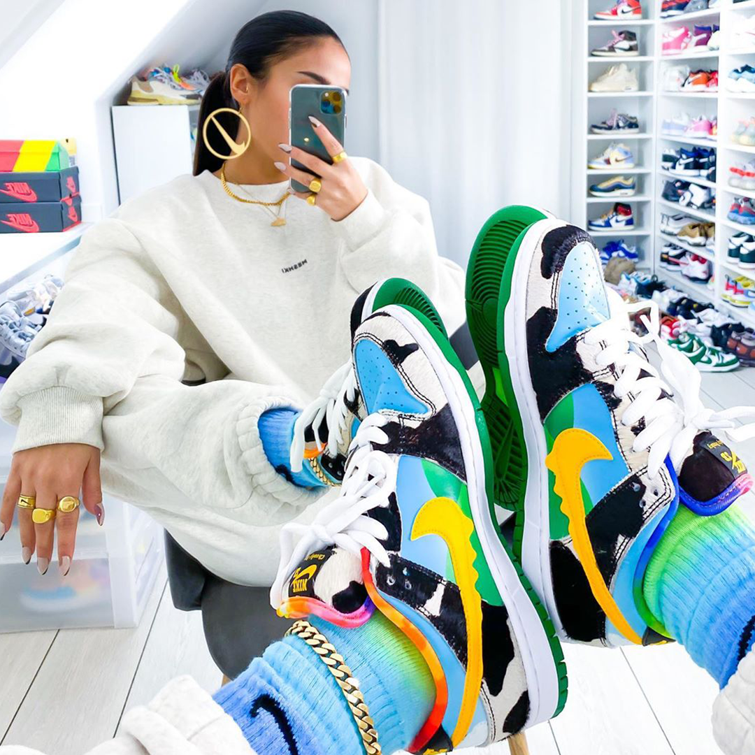 ben and jerry dunks outfits