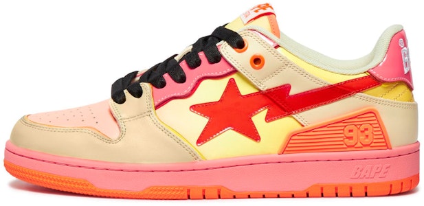A Bathing Ape Bape SK8 Sta '橙色' 运动鞋 Order A Bathing Ape Bape SK8 Sta '橙色' 运动鞋