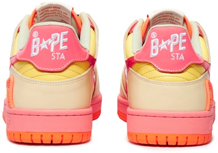 A Bathing Ape Bape SK8 Sta '橙色' 运动鞋 Lookbook A Bathing Ape Bape SK8 Sta '橙色' 运动鞋