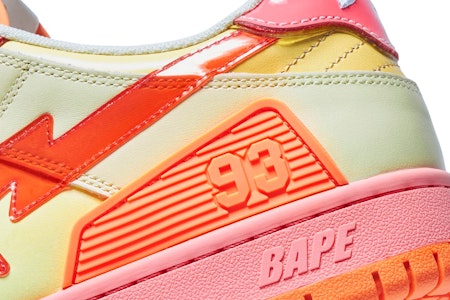 A Bathing Ape Bape SK8 Sta '橙色' 运动鞋 Purchase A Bathing Ape Bape SK8 Sta '橙色' 运动鞋
