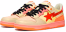 Details for A Bathing Ape Bape SK8 Sta 'Orange' Kasut Lelaki