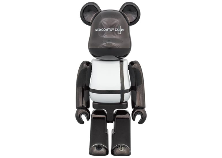 Bearbrick x Medicom Toy Plus 100% u0026 400% Set 'Black Chrome Ver.' - Novelship