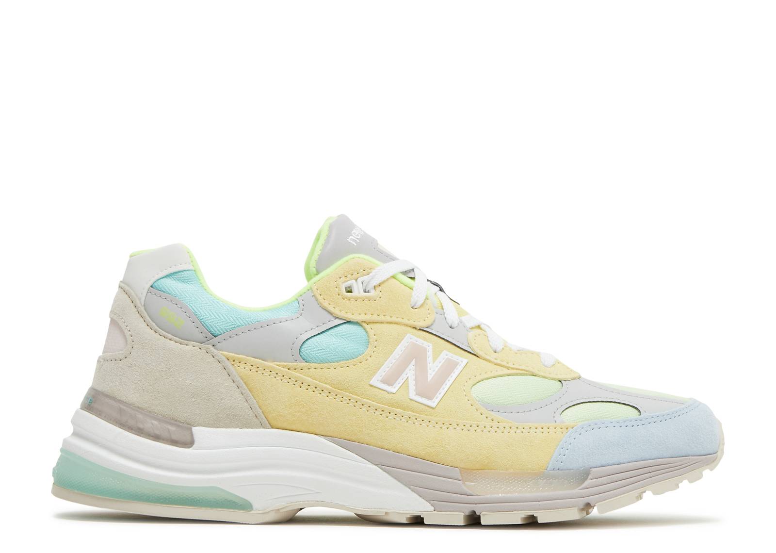 new balance 992 yellow beige