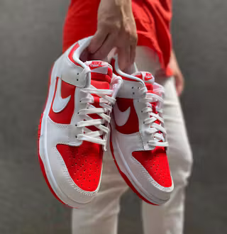 Nike Dunk Low 'White University Red' DD1391-600 Nike Dunk Low 'White University Red' DD1391-600