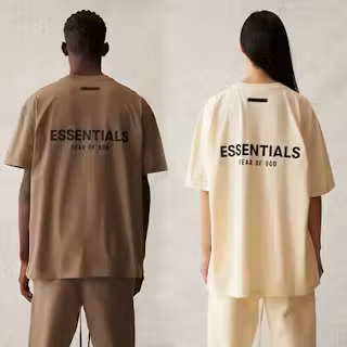 Fear of God ESSENTIALS T-Shirt Cream/Buttercream Fear of God ESSENTIALS T-Shirt Cream/Buttercream