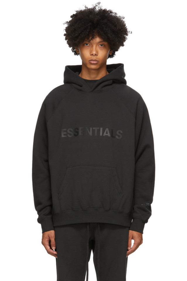 FOG Essentials Hoodie Dark Slate/Stretch store Limo Black