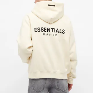 Fear of God ESSENTIALS Pull-Over Hoodie (SS21) Cream/Buttercream