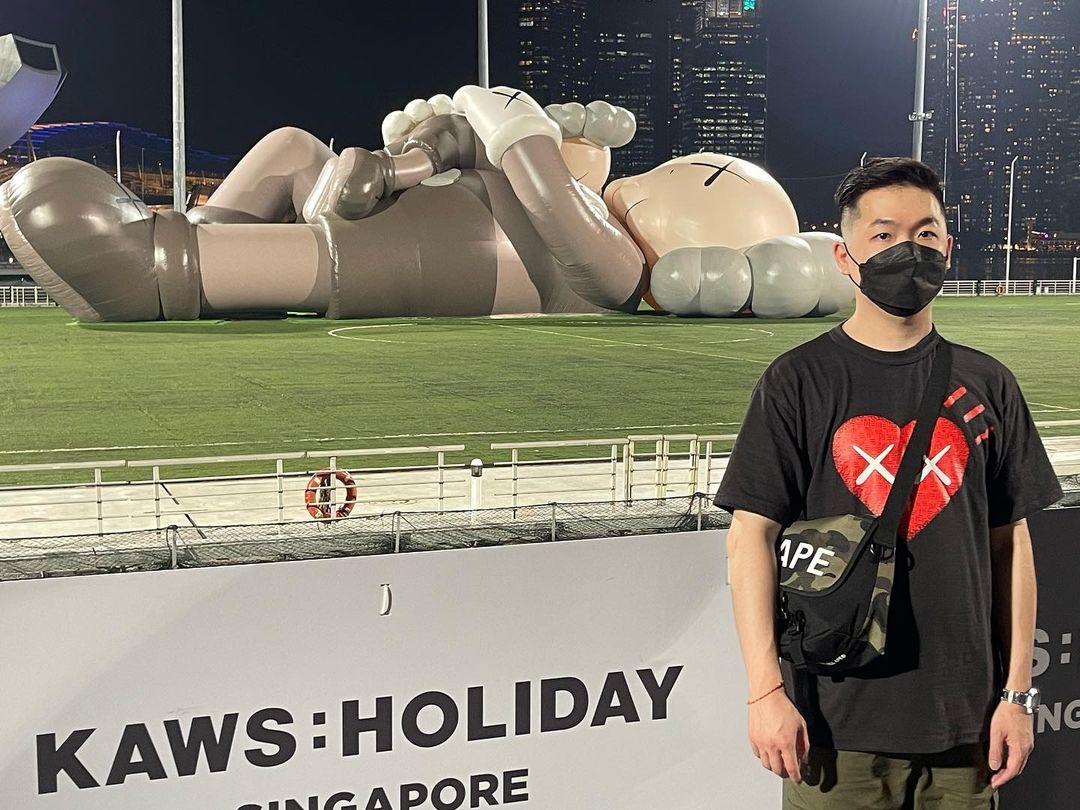Buy KAWS x Human Made #6 Tee Black - Novelship