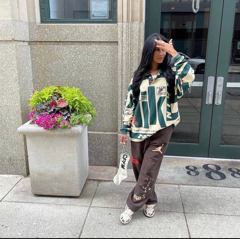 Lookbook - Nike x Cactus Plant Flea Market Longsleeve Polo Natural