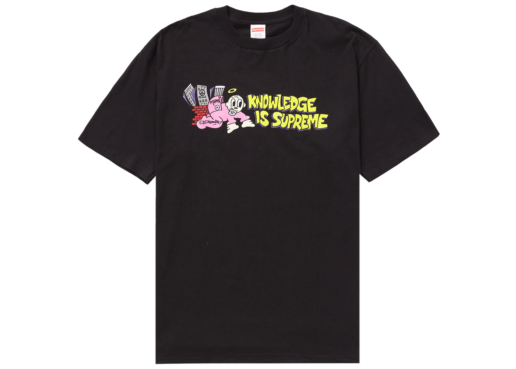 Supreme Knowledge Tee Black - Novelship