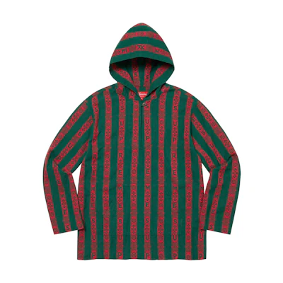 Supreme Baja Hooded Shirt 'Green'