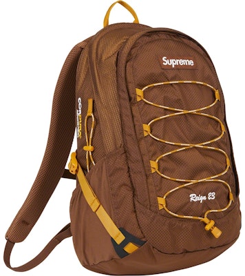 Supreme Backpack SS22 Brown Novelship